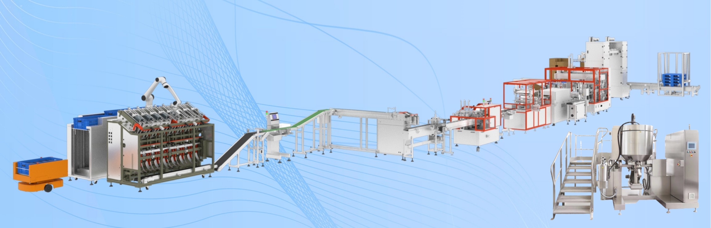 還在擔心被客戶催貨？員工鬧離職？勞務糾紛？超高加班費？看和力泰全自動眼膜面膜灌裝機，以科技之力，為您排憂解難，讓生產更智能，讓品質更卓越